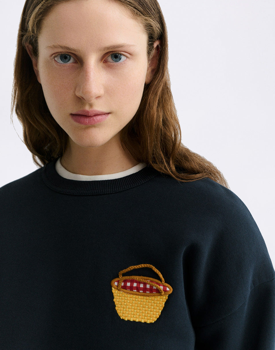 Jodie Sweatshirt Basket