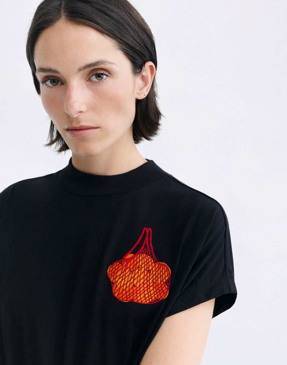 Mandarinas Black Volta Tee