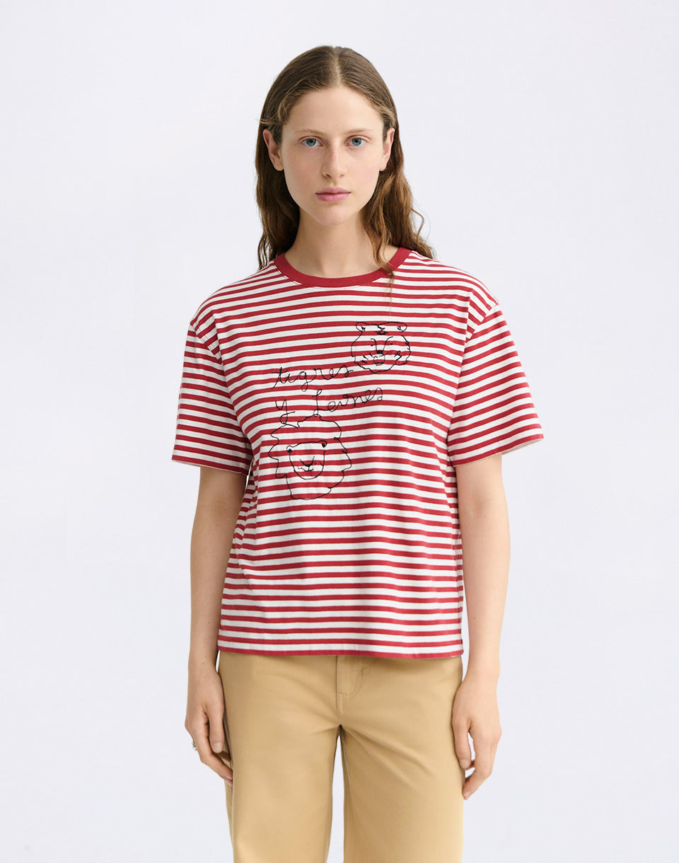 Tigres y Leones Milly Yarn Dyed Lucia Tee
