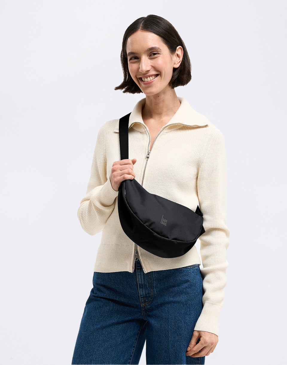 Moon Bag Small Monochrome