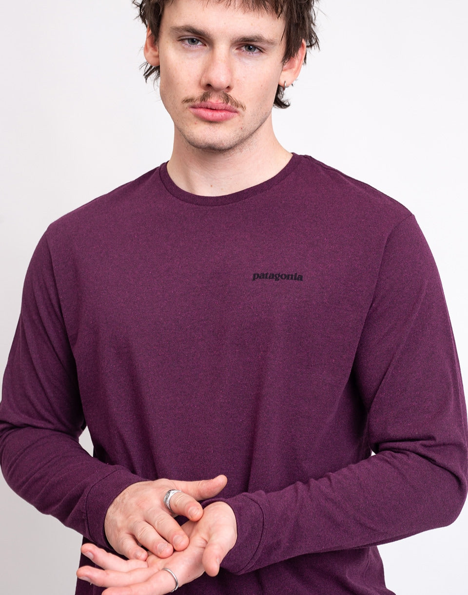 M's L/S P-6 Logo Responsibili-Tee
