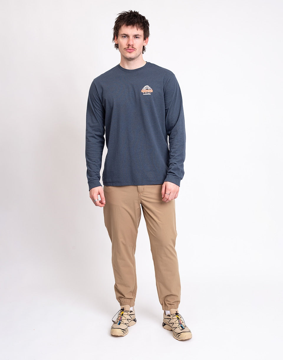 M's L/S Great Waves Responsibili-Tee®