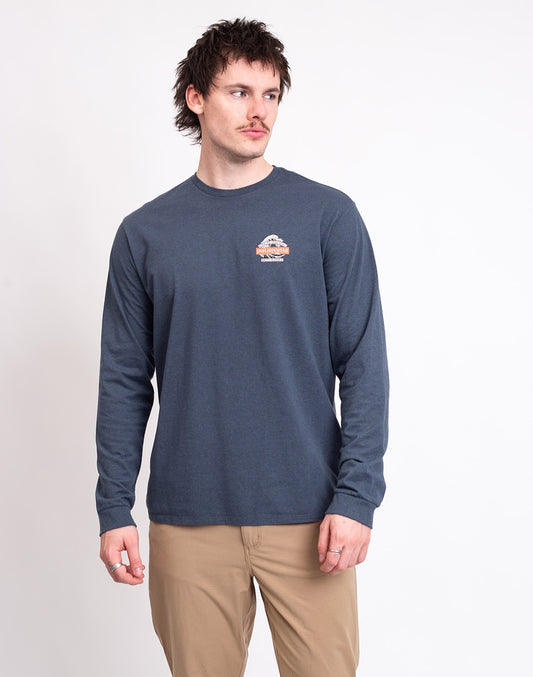 M's L/S Great Waves Responsibili-Tee®