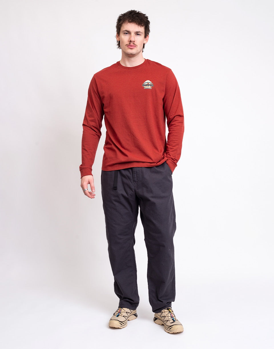 M's L/S Great Waves Responsibili-Tee