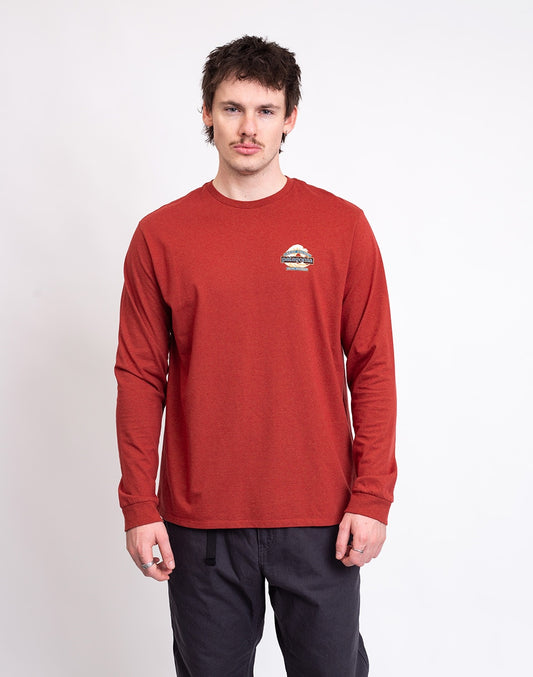 M's L/S Great Waves Responsibili-Tee