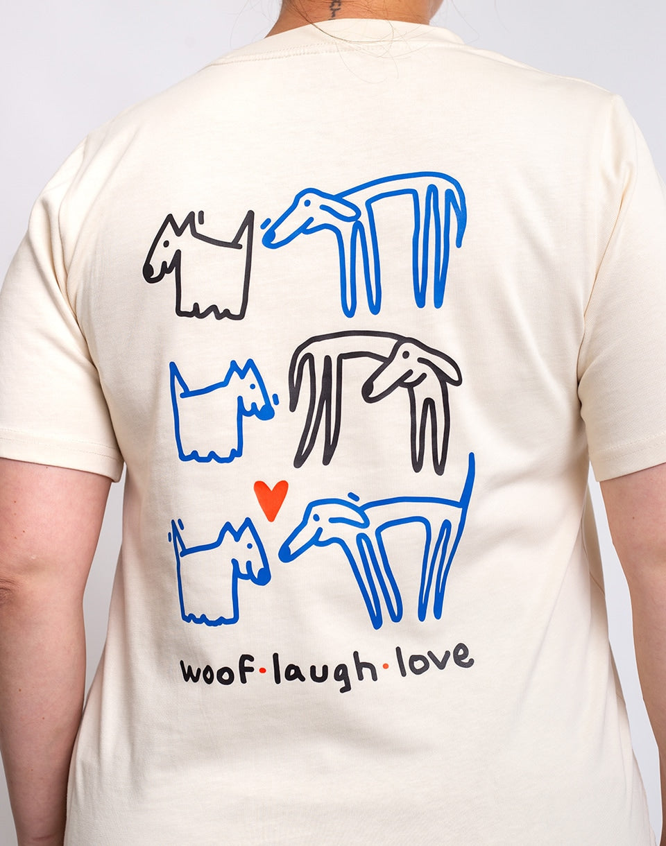 Woof laugh love
