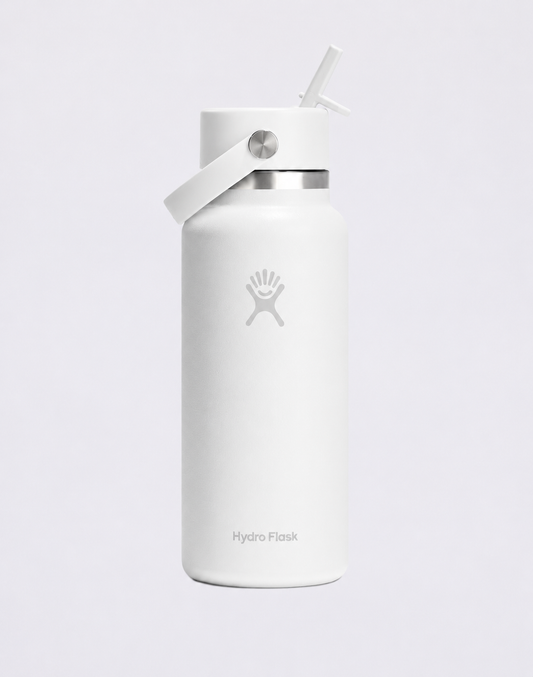 Wide Mouth with Flex Straw Cap (946 ml)