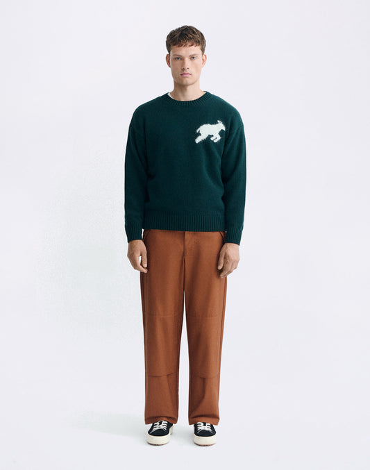 Oveja Bolt Knitted Sweater