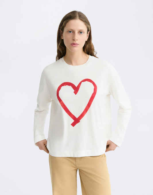 Tape Heart Emily Tee