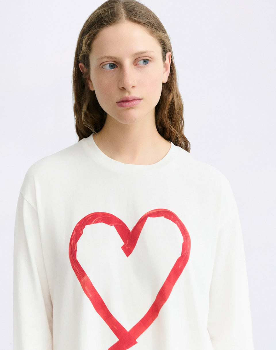 Tape Heart Emily Tee
