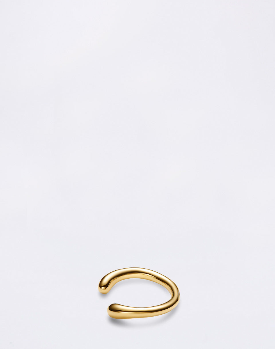 Curl Ear Cuff Small Gold