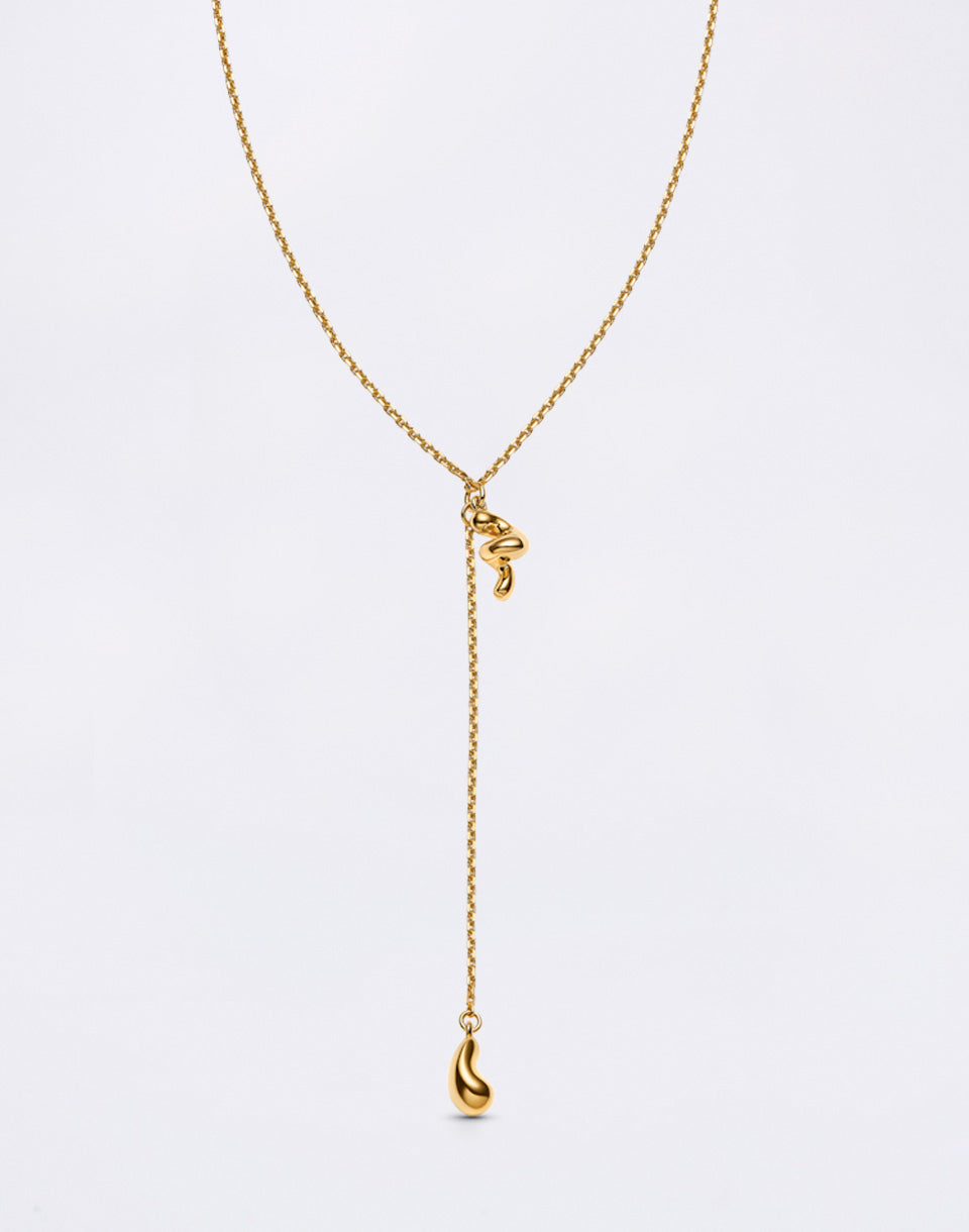 Whirl Necklace Gold