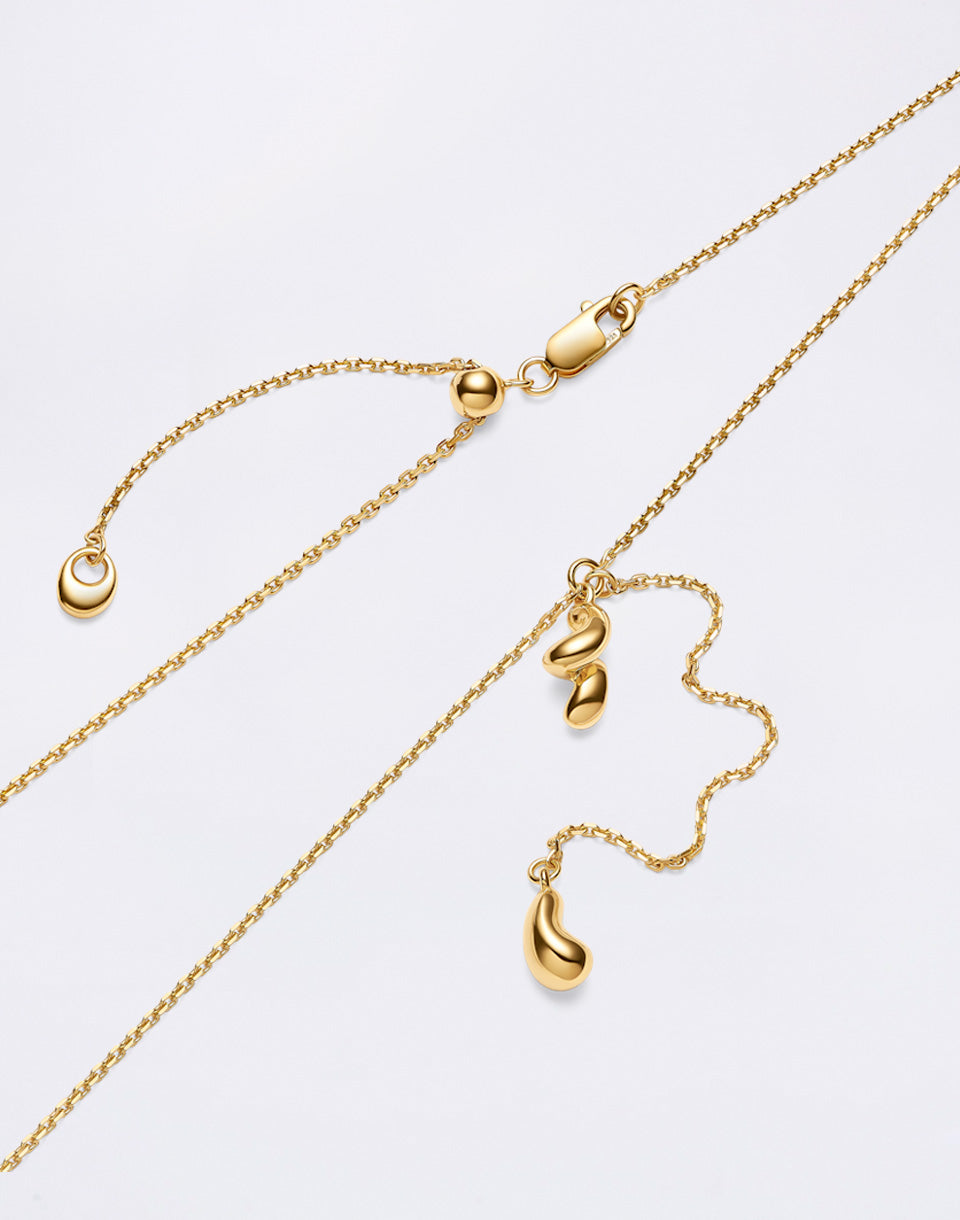Whirl Necklace Gold