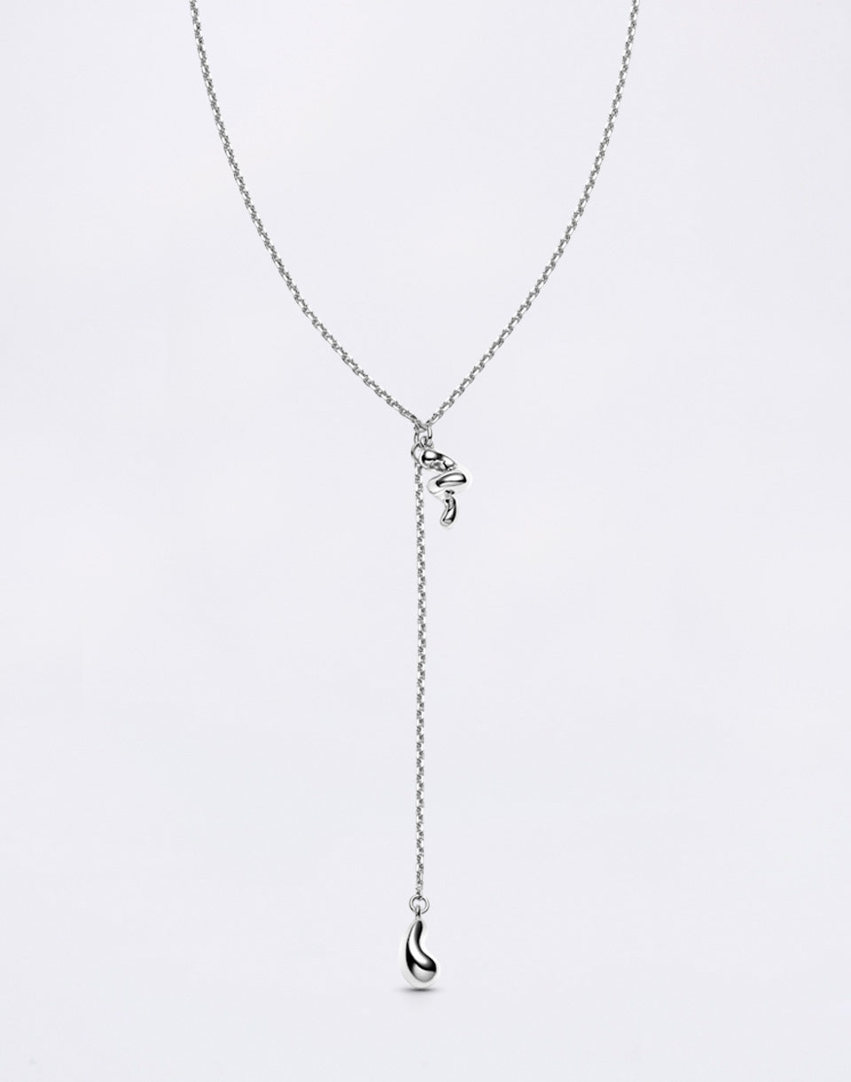 Whirl Necklace Silver
