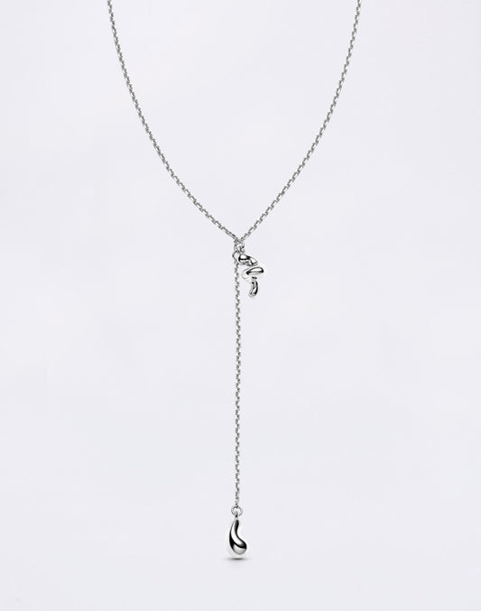 Whirl Necklace Silver