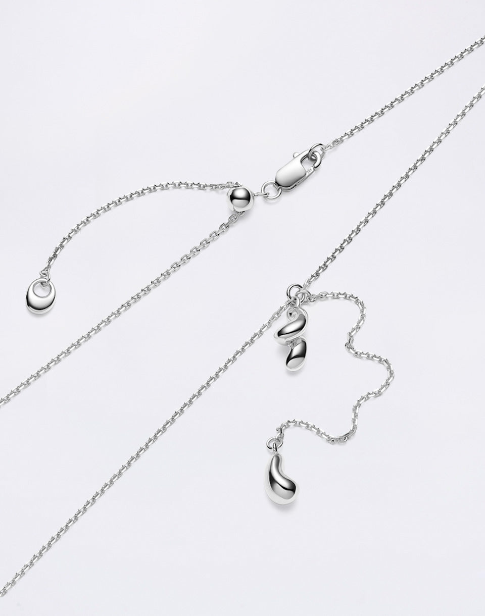 Whirl Necklace Silver