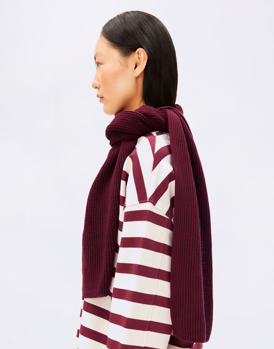 Iconic Å Claasas Cotton Scarf