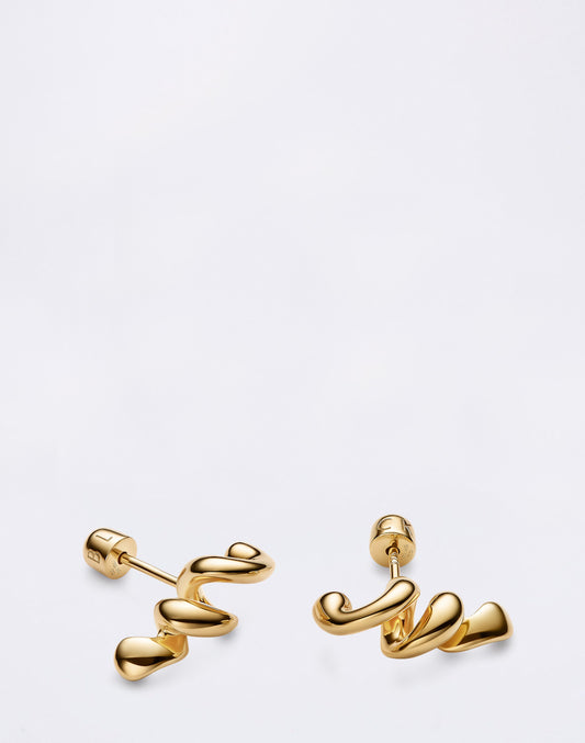Coil Stud Gold PAIR