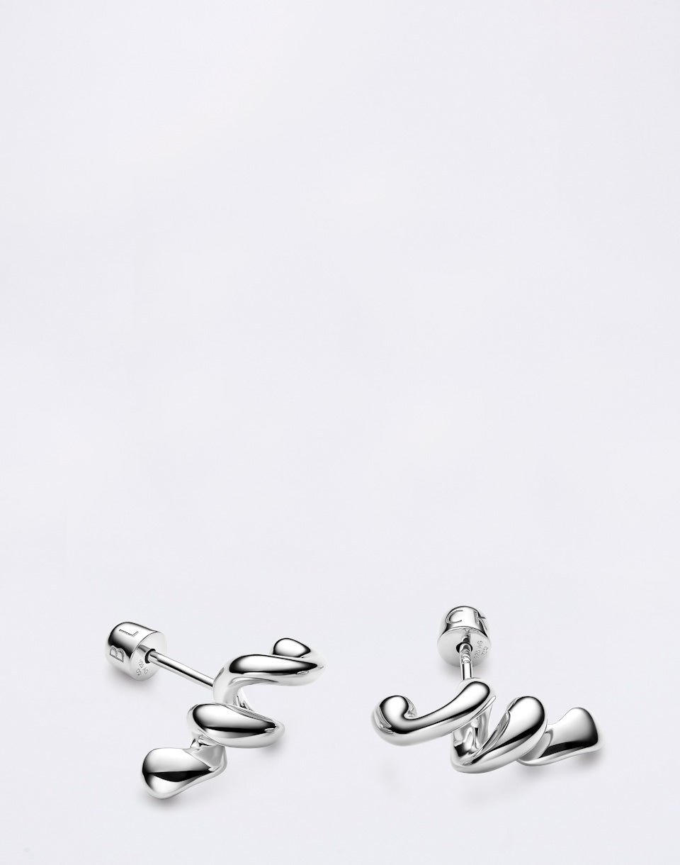 Coil Stud Silver PAIR