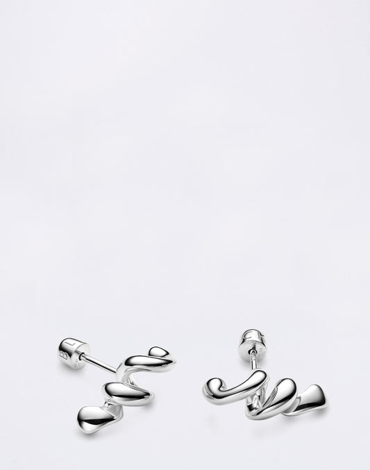 Coil Stud Silver PAIR