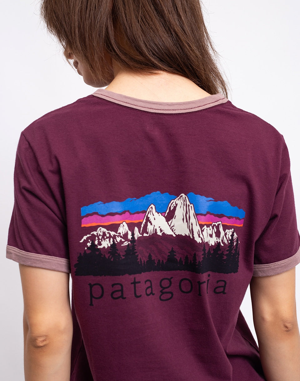 W's Fitz Roy Foothills Ringer Tee