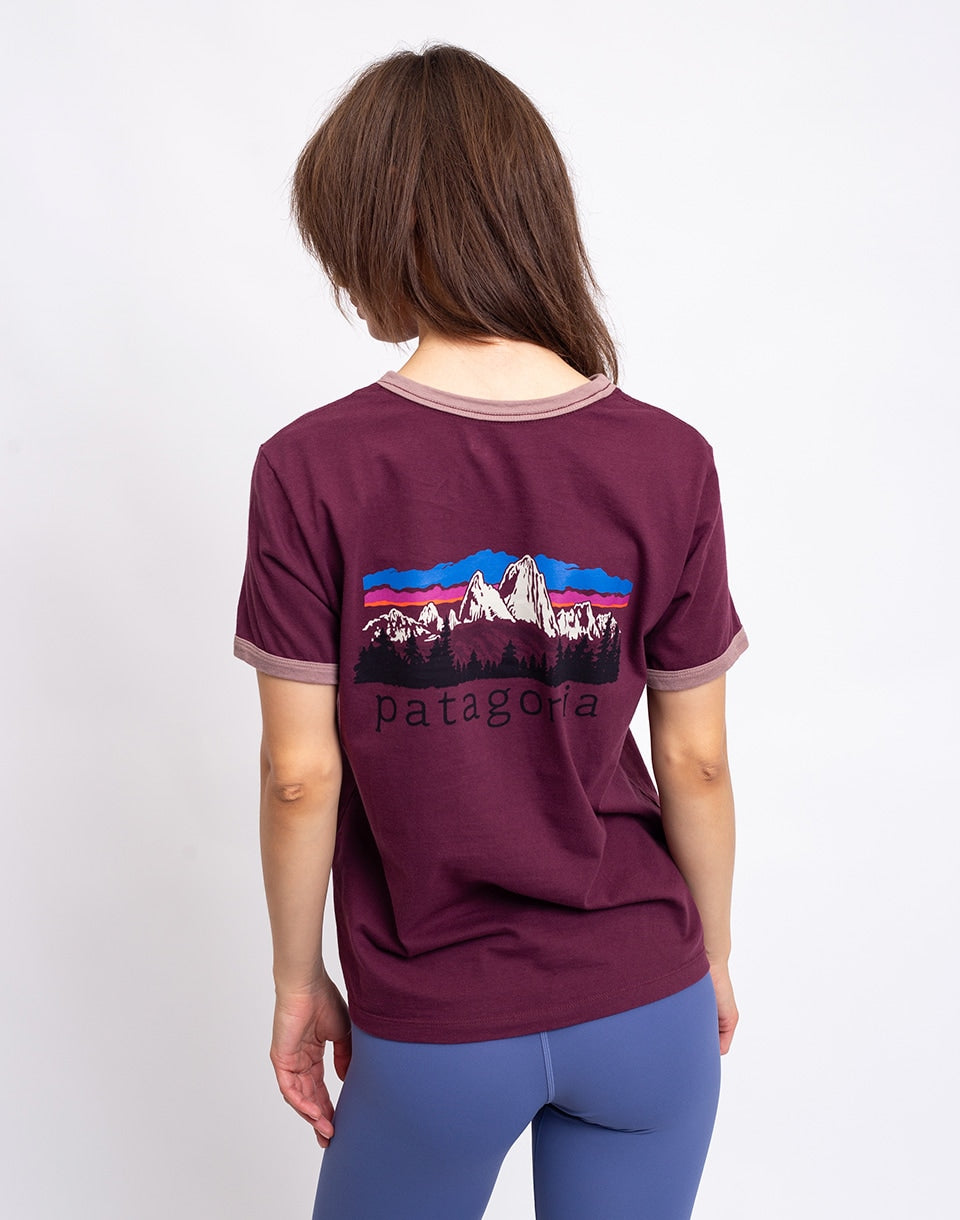 W's Fitz Roy Foothills Ringer Tee
