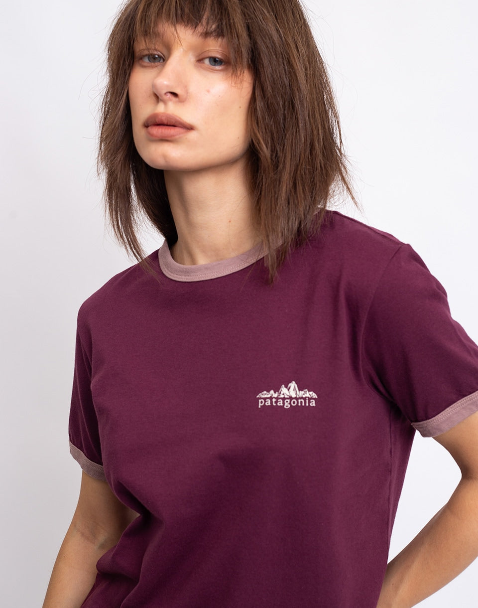 W's Fitz Roy Foothills Ringer Tee