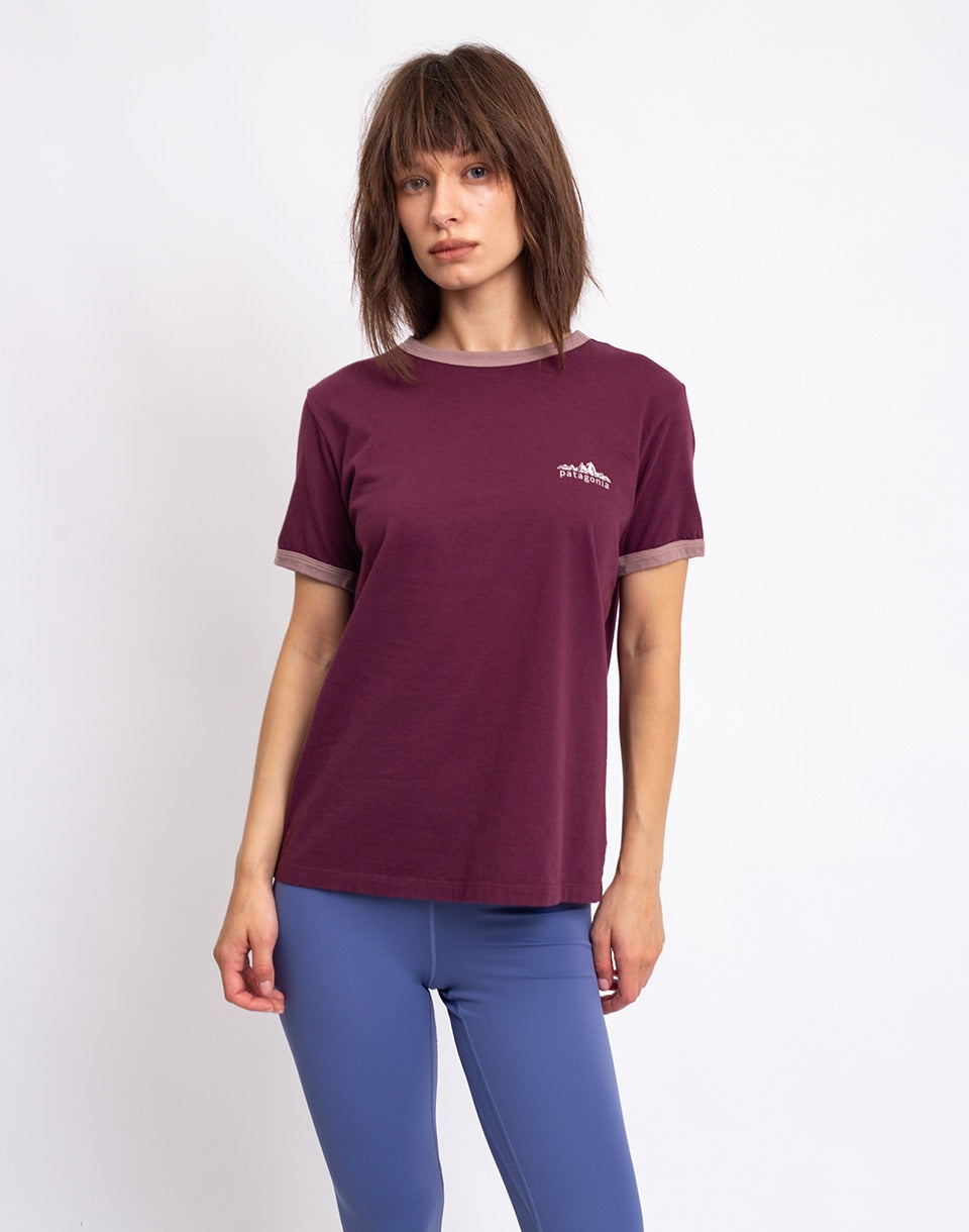 W's Fitz Roy Foothills Ringer Tee