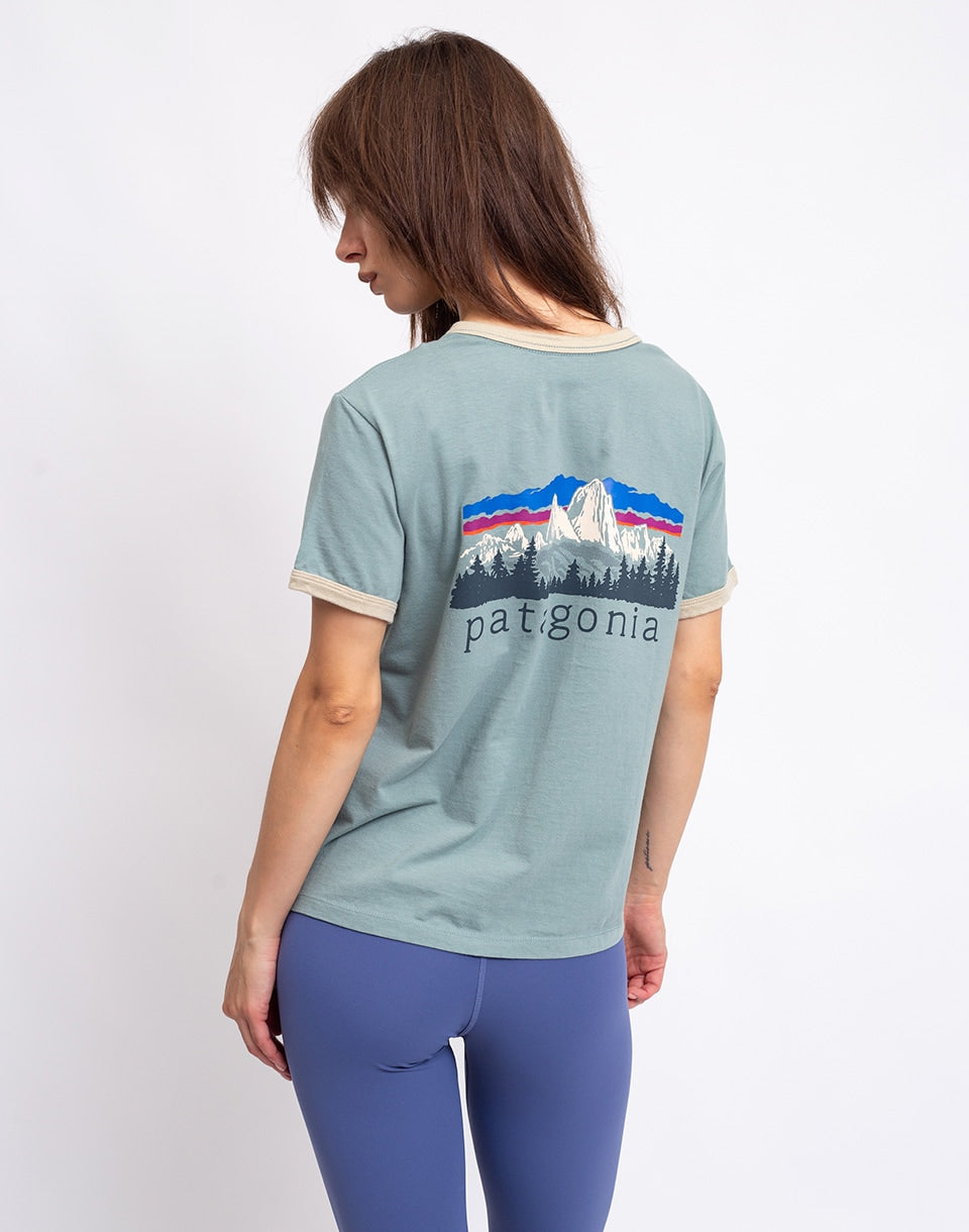 W's Fitz Roy Foothills Ringer Tee