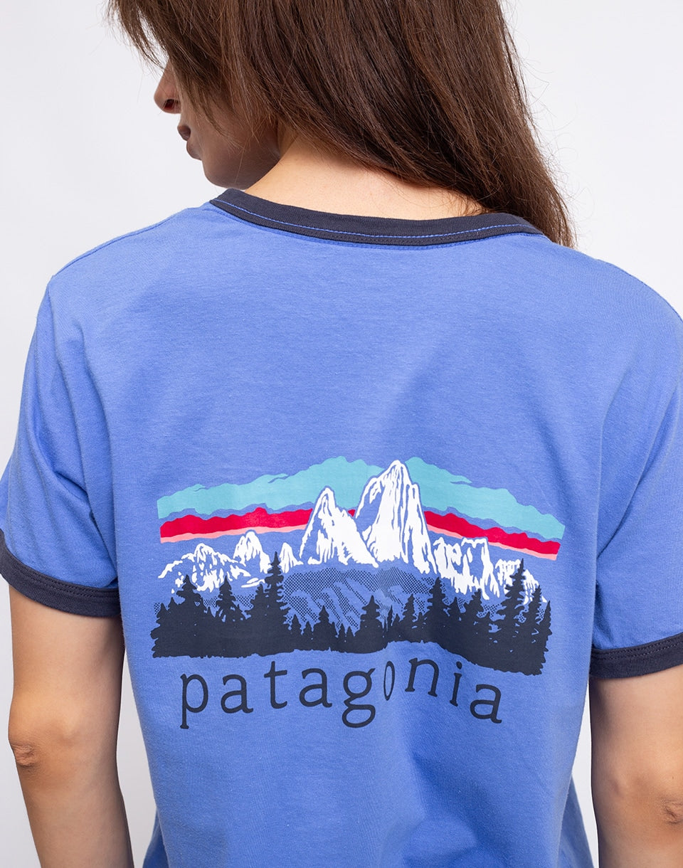 W's Fitz Roy Foothills Ringer Tee