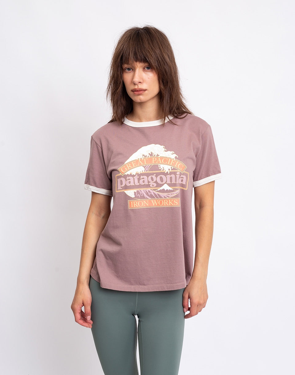 W's Great Waves Ringer Tee