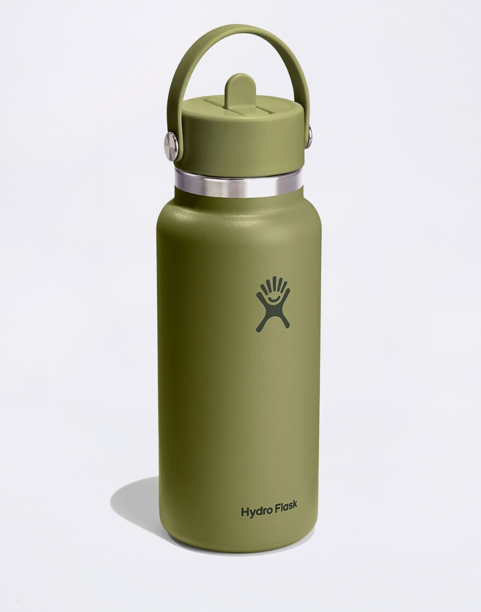 Wide Mouth with Flex Straw Cap (946 ml)