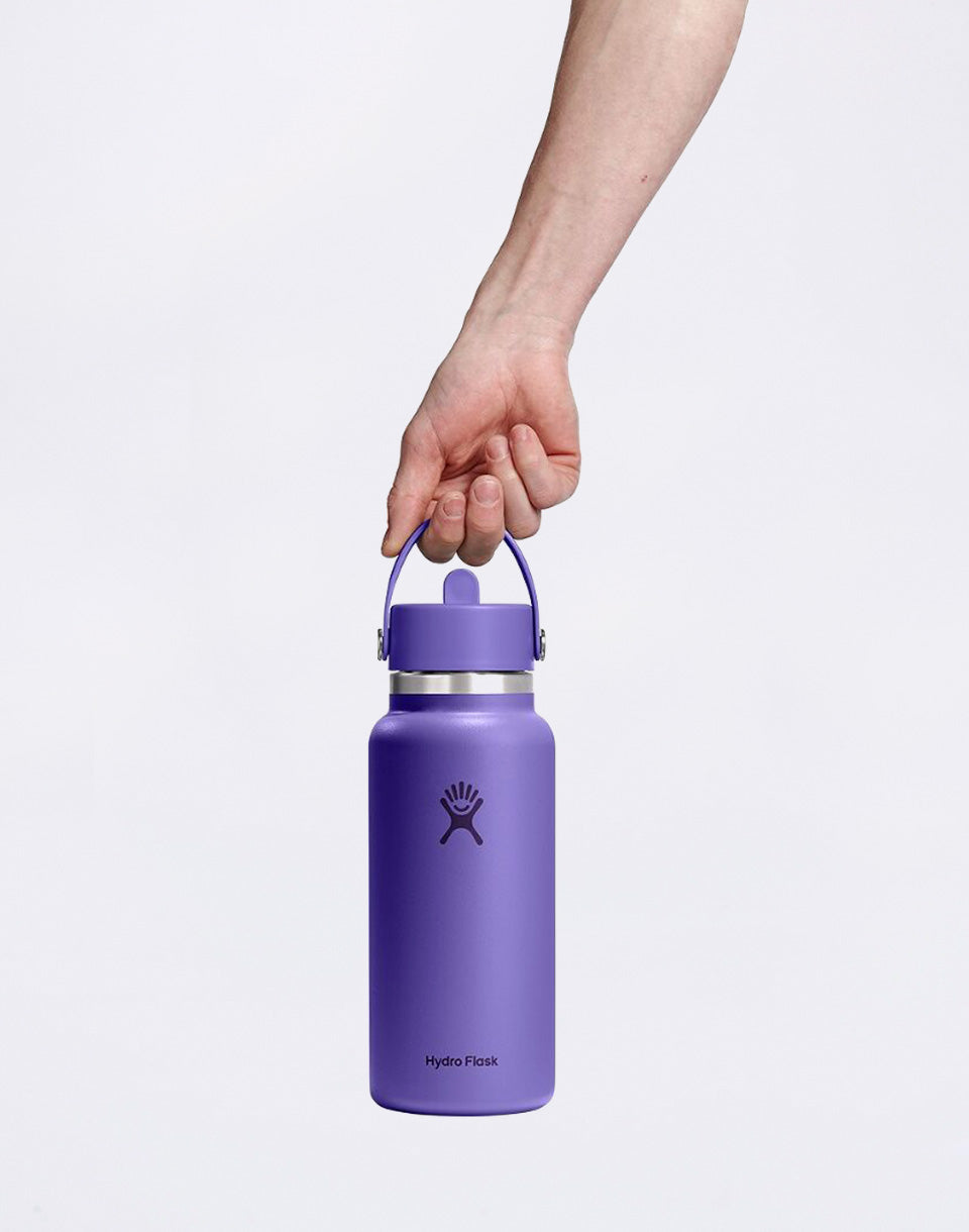 Wide Mouth with Flex Straw Cap (946 ml)