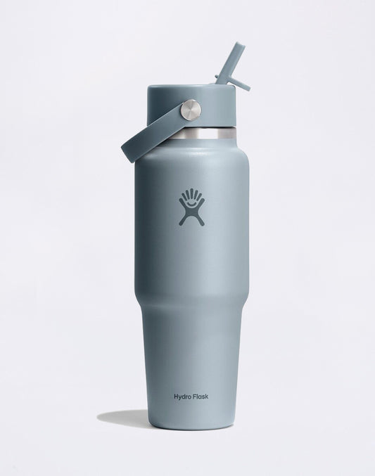 Wide Mouth Travel Bottle with Flex Straw Cap (946 ml)