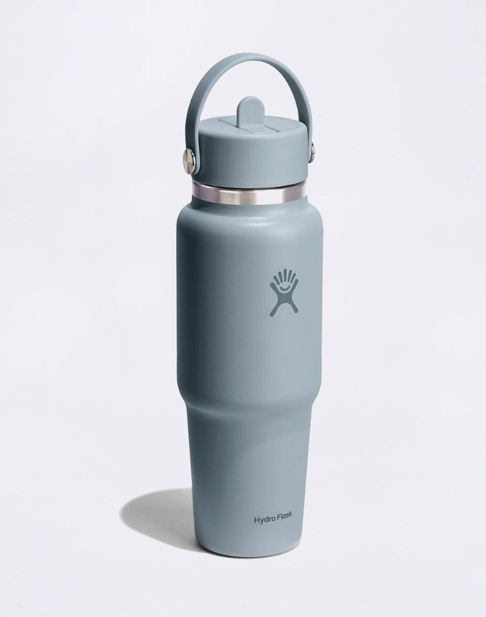 Wide Mouth Travel Bottle with Flex Straw Cap (946 ml)
