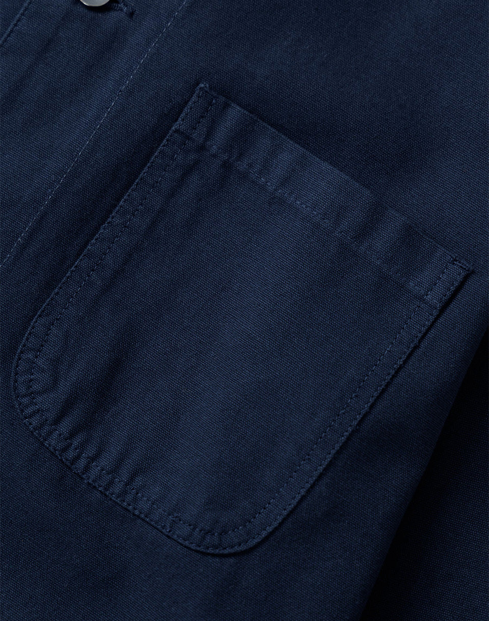 Canvas Long Shop Coat