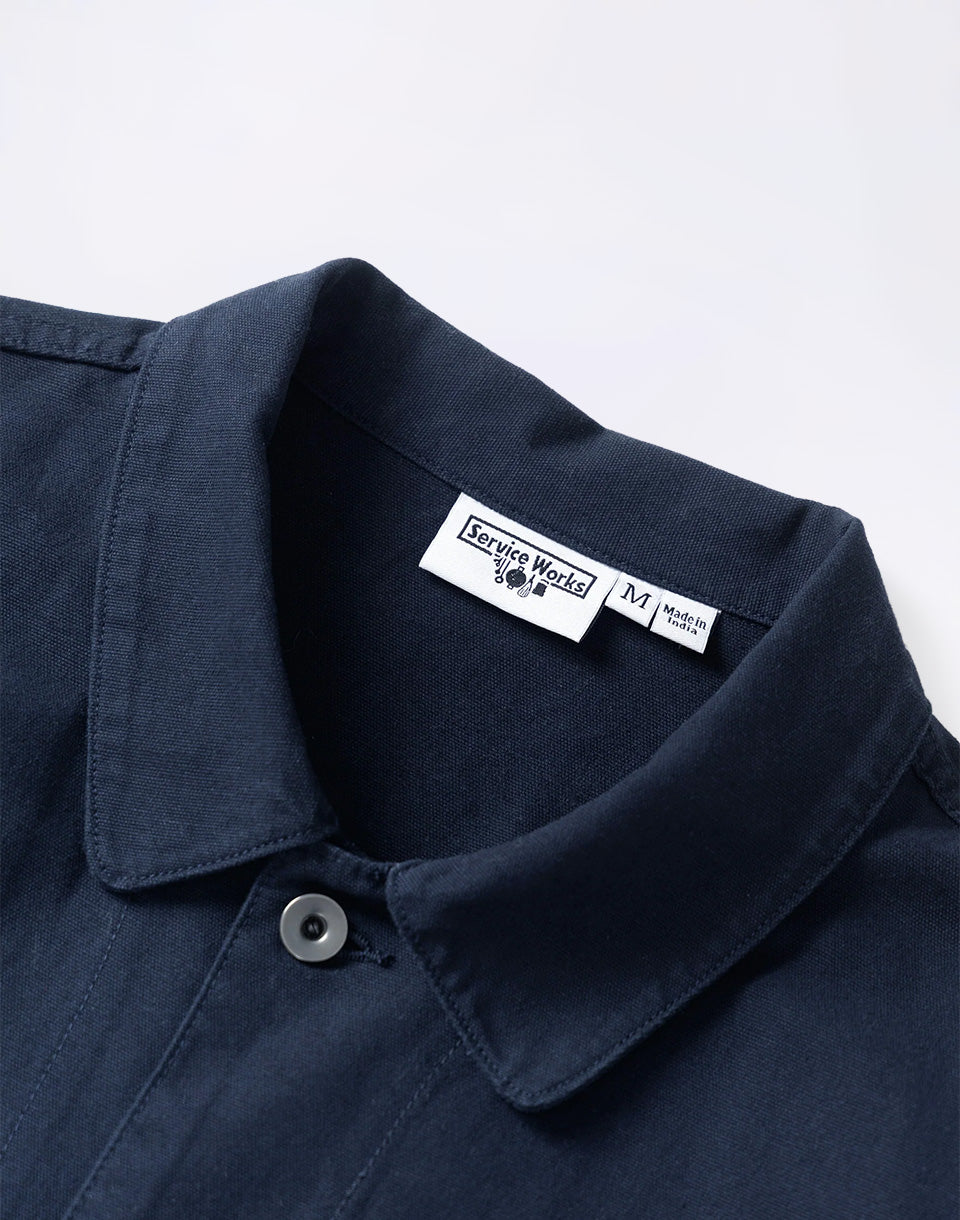 Canvas Long Shop Coat