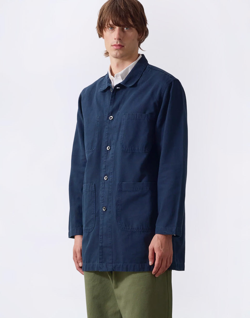Canvas Long Shop Coat