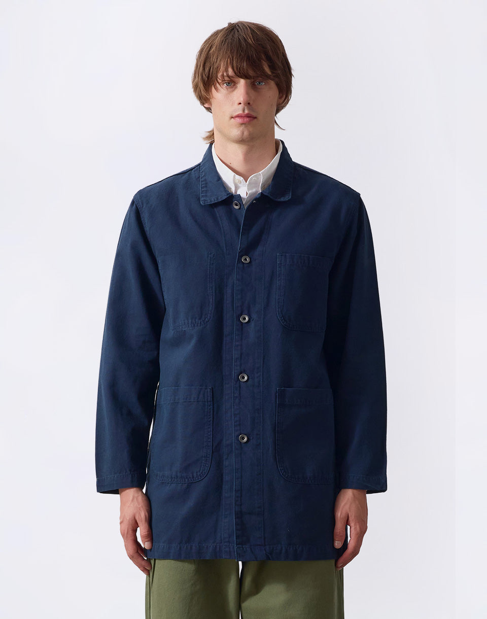 Canvas Long Shop Coat