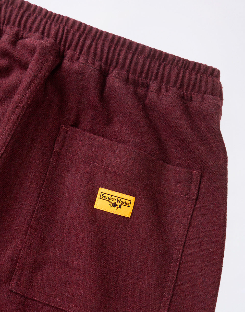 Flannel Chef Pants