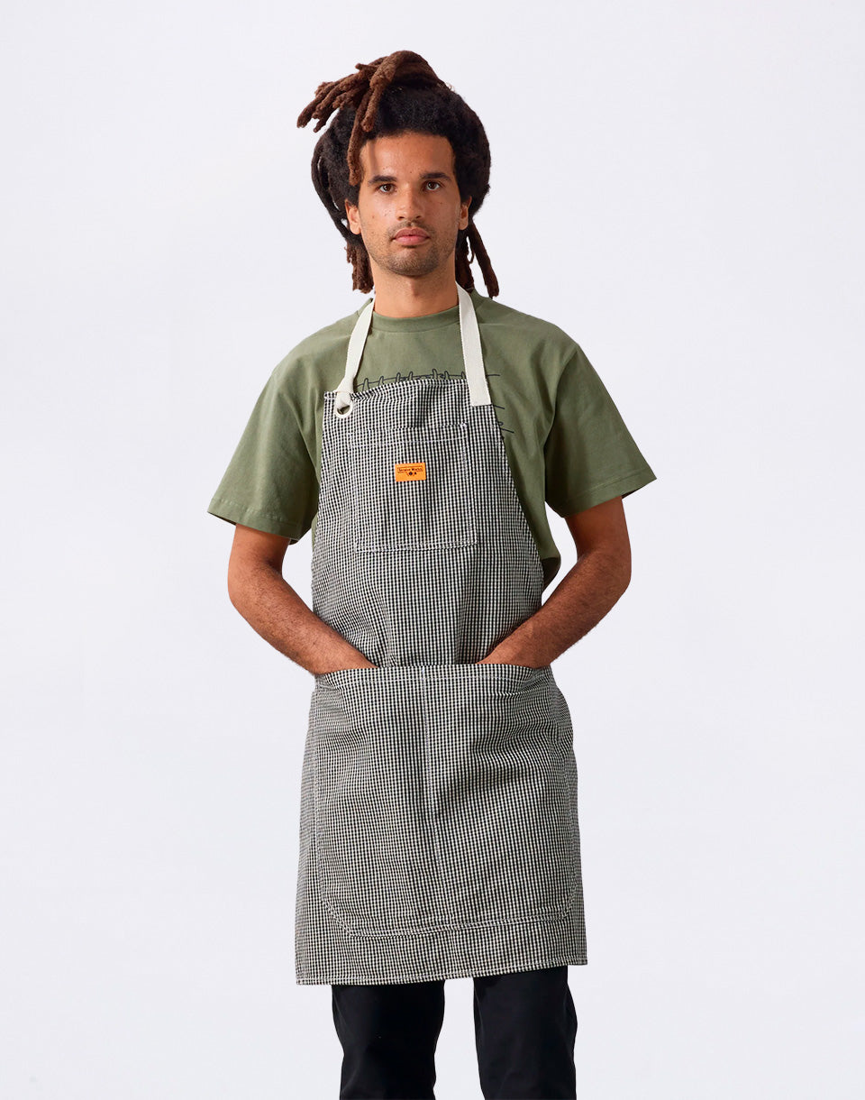 House Gingham Apron