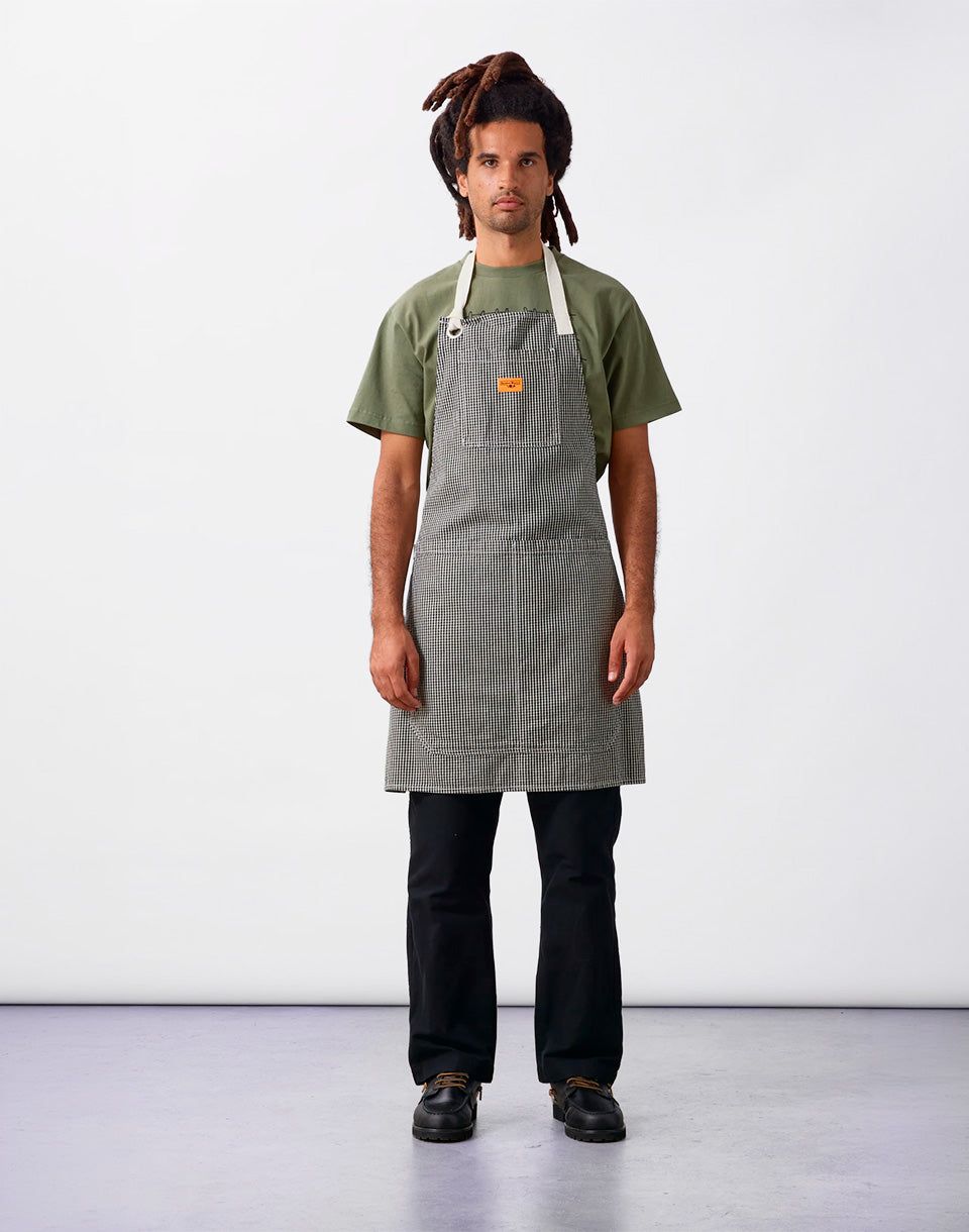 House Gingham Apron