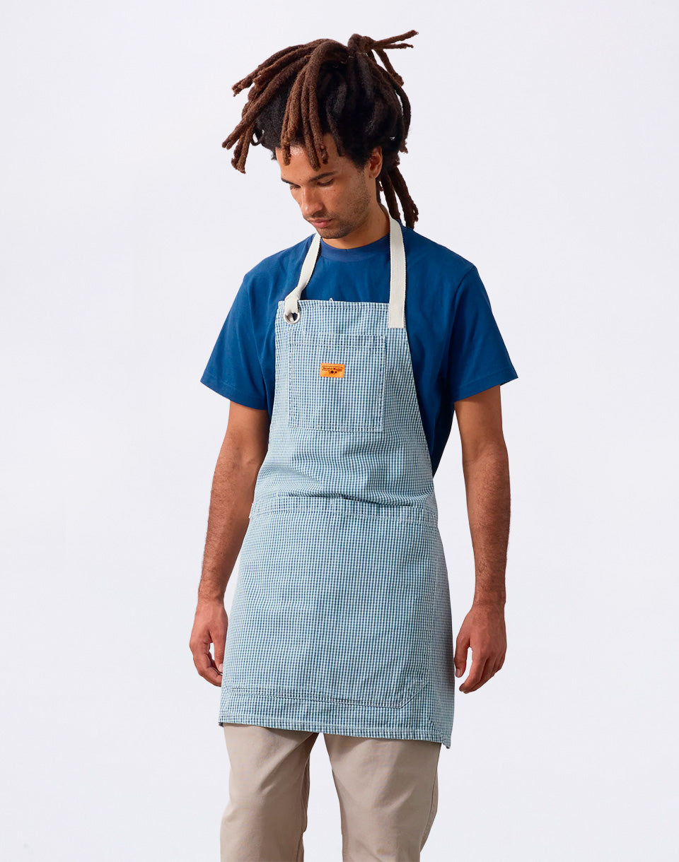 House Gingham Apron