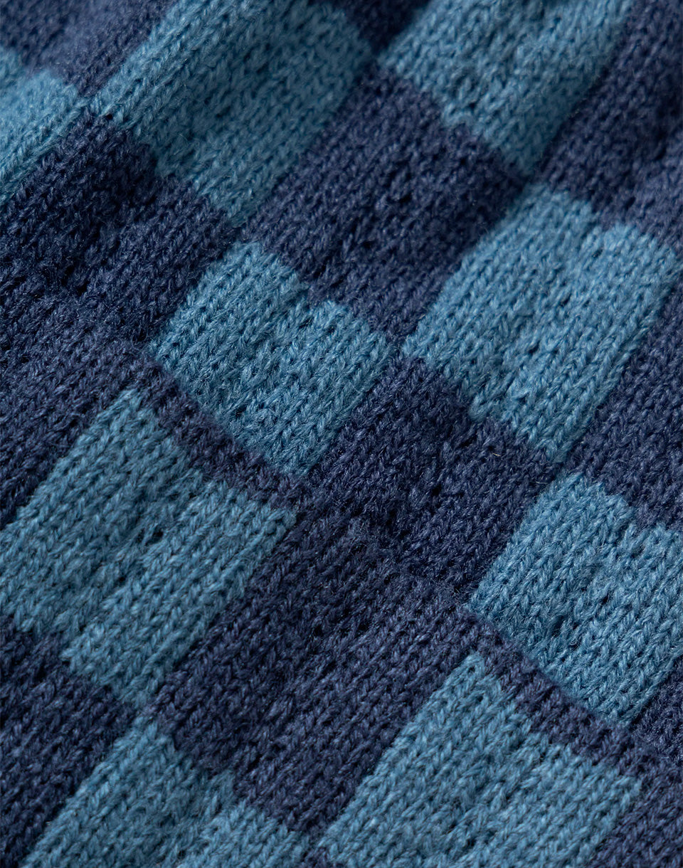 Chunky Check Beanie