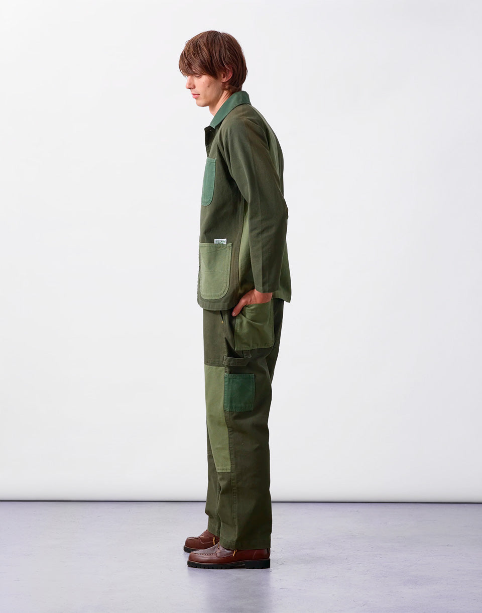 Patchwork Utility Chef Pants