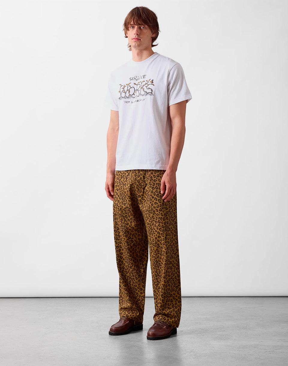 Patterned Easy Chef Pants
