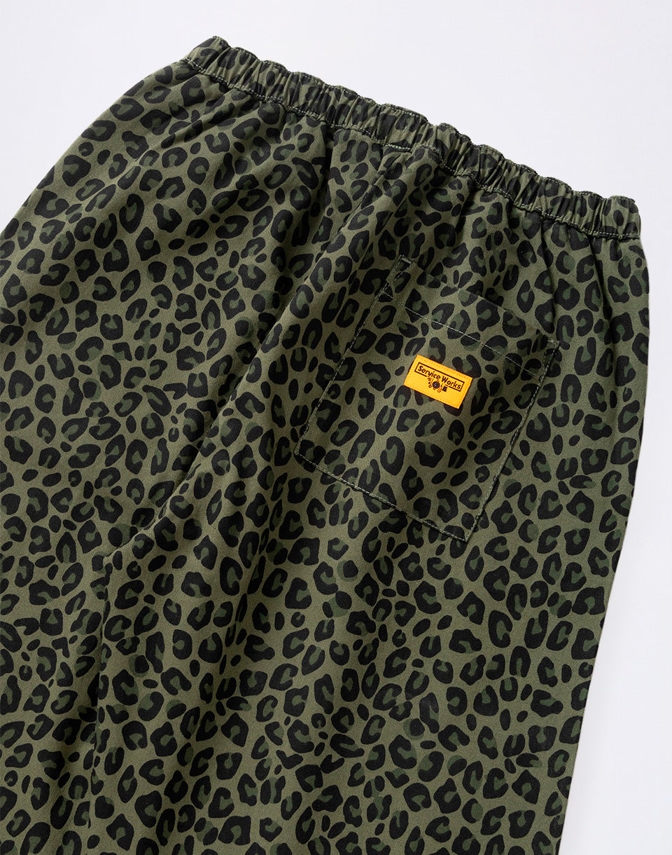 Patterned Easy Chef Pants