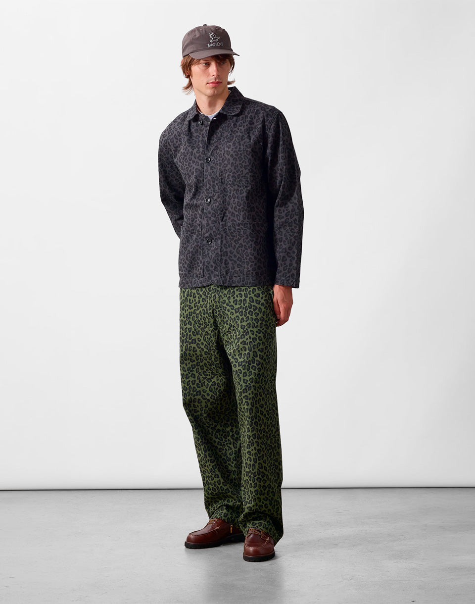 Patterned Easy Chef Pants