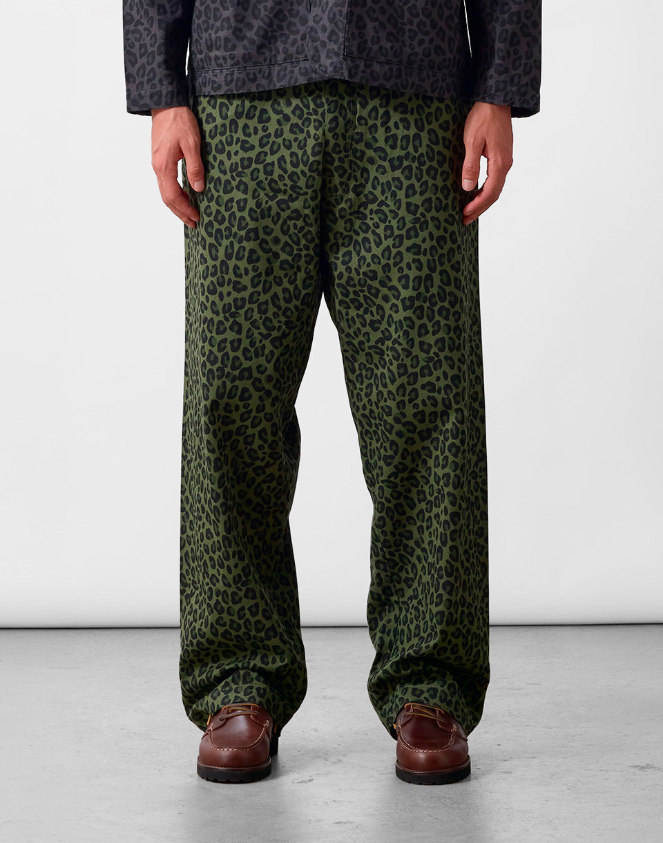 Patterned Easy Chef Pants