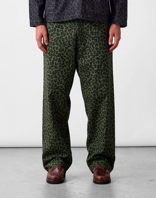 Patterned Easy Chef Pants